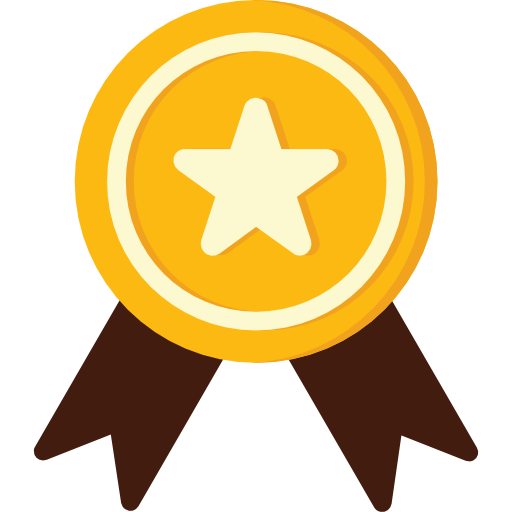 Médaille du gagnant.